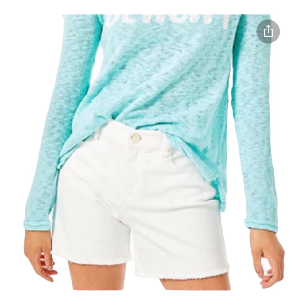 NWT Lilly Pulitzer Jean Short 00 Jennica High Rise